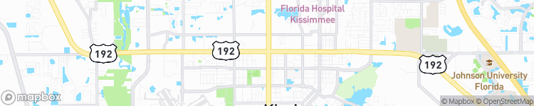Kissimmee - map