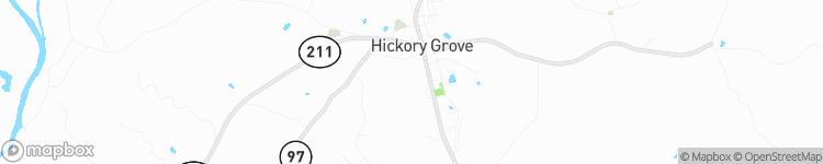 Hickory Grove - map