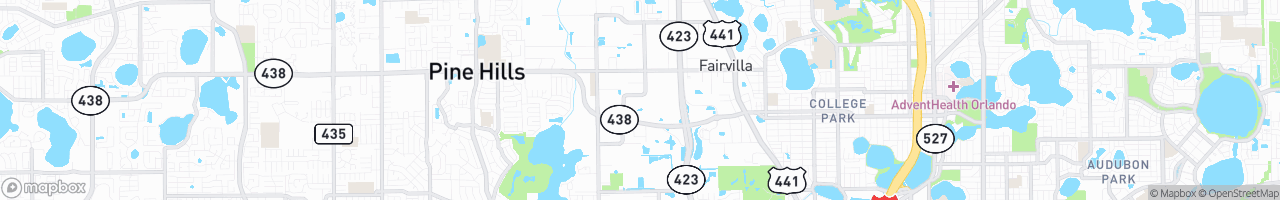 TruckMap | ABF 3732 Bryn Mawr St Orlando FL 32808