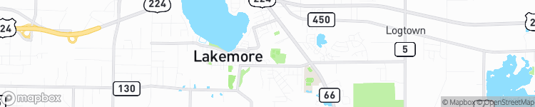 Lakemore - map