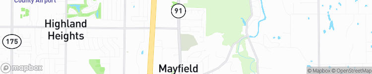 Mayfield - map