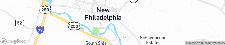 New Philadelphia - map