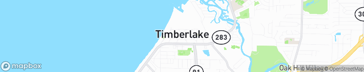 Timberlake - map