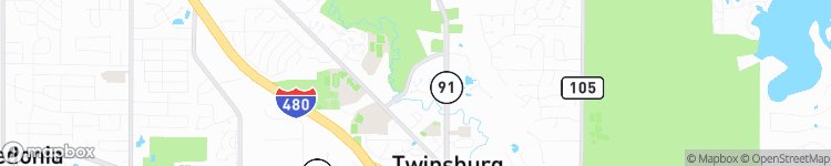 Twinsburg - map