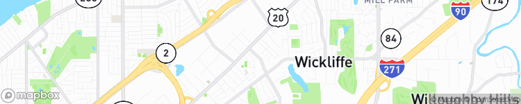 Wickliffe - map
