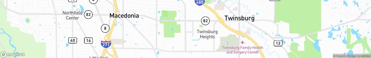 TruckMap | Vistar 8745 Chamberlin Rd Twinsburg OH 44087