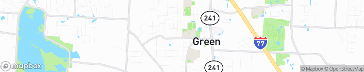 Green - map