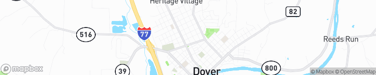 Dover - map
