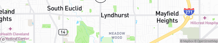 Lyndhurst - map