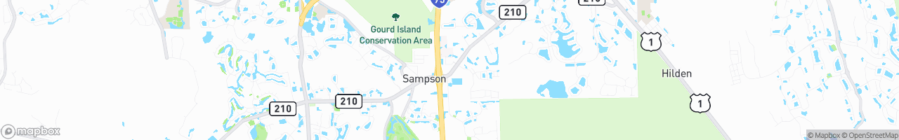 TA Jacksonville South - map
