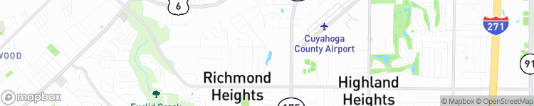 Richmond Heights - map
