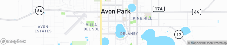 Avon Park - map