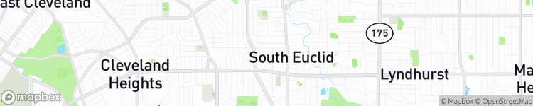 South Euclid - map