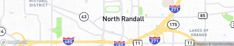 North Randall - map