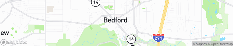 Bedford - map