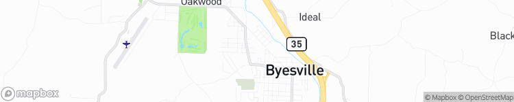 Byesville - map