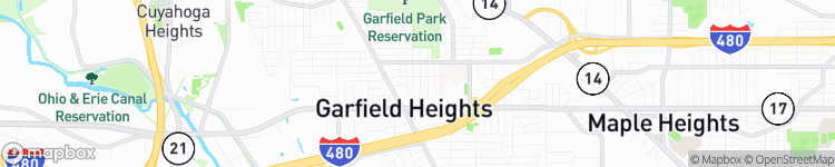 Garfield Heights - map