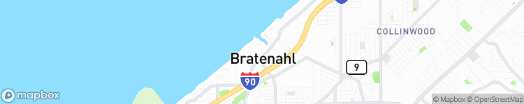 Bratenahl - map