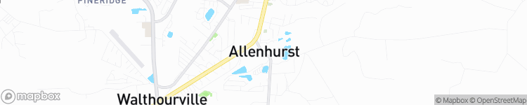 Allenhurst - map