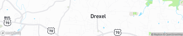 Drexel - map