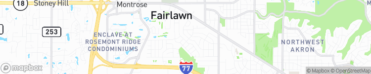 Fairlawn - map