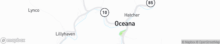 Oceana - map