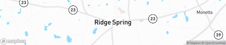 Ridge Spring - map