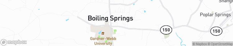 Boiling Springs - map