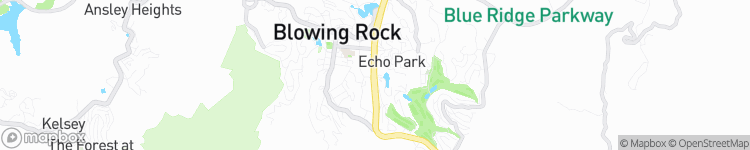 Blowing Rock - map