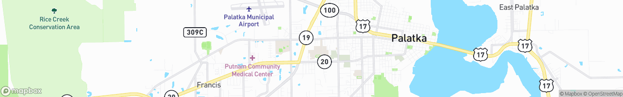 Publix Super Market at Town and Country Shopping Center - map