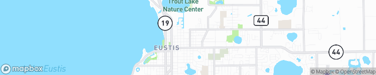 Eustis - map