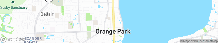 Orange Park - map