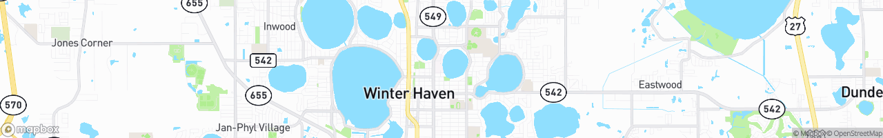 Winter Haven Hospital - map