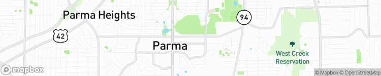 Parma - map
