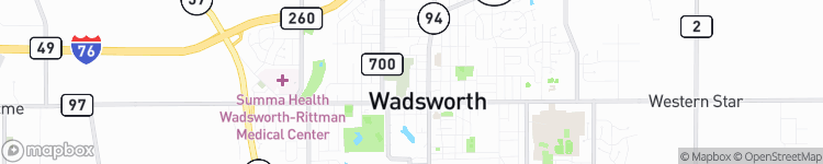 Wadsworth - map