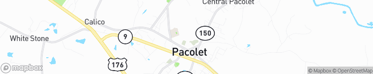 Pacolet - map