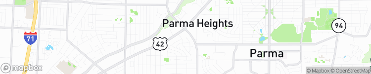 Parma Heights - map