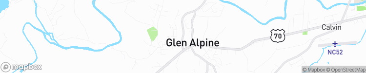 Glen Alpine - map