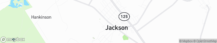 Jackson - map