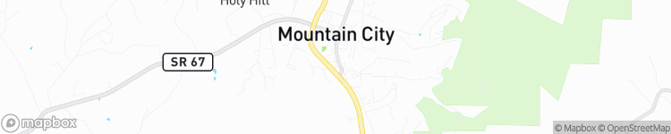 Mountain City - map