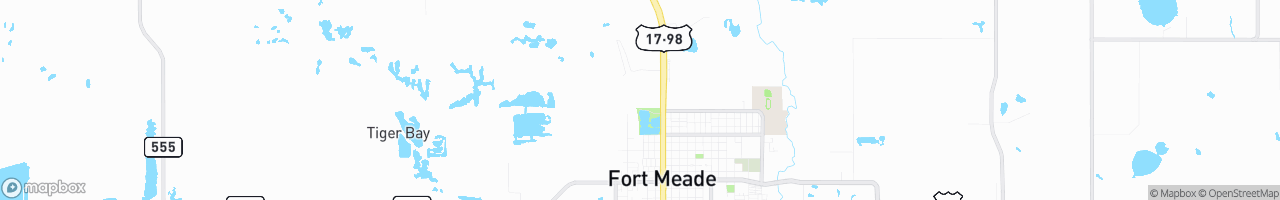 Fort Meade - map