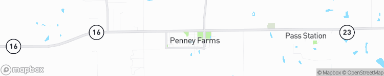 Penney Farms - map