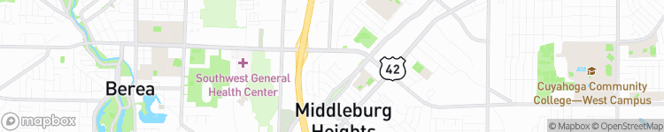 Middleburg Heights - map