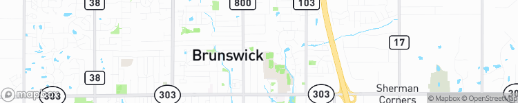 Brunswick - map