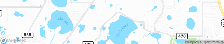 Groveland - map