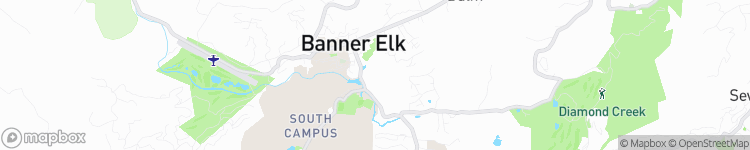 Banner Elk - map