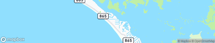 Fort Myers Beach - map