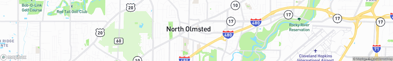 North Olmsted - map