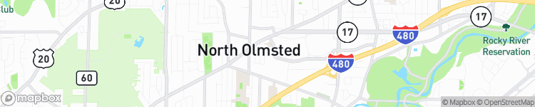 North Olmsted - map