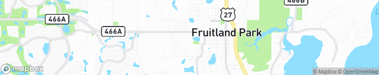 Fruitland Park - map